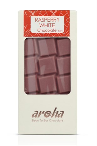 Frambuazlı Beyaz Çikolata - %50 Kakao